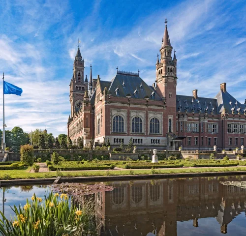 Het Vredespaleis In Den Haag