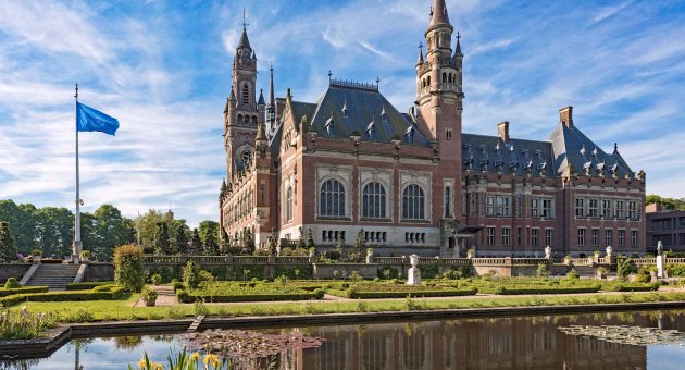 Het Vredespaleis In Den Haag
