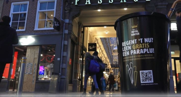 Have a Royal Winter paraplu