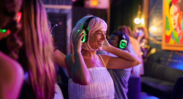 Silent Disco Grote Markt. Foto: Joenz Tucker