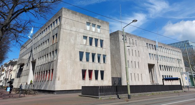 Ambassadegebouw gezien vanaf het Korte Voorhout