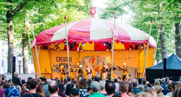Het Embassy Festival biedt bezoekers op het Lange Voorhout een culturele, culinaire en muzikale ontdekkingsreis van twee dagen. (c) Parcifal Werkman