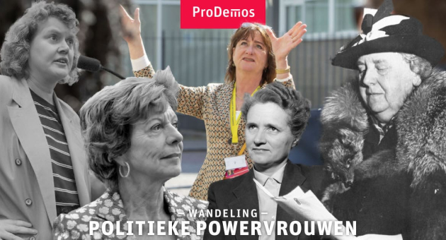 Tijdens Internationale Vrouwendag kan je mee met een speciale wandeling over beroemde vrouwen uit de politieke geschiedenis die een ideaal voor ogen hadden en daarvoor streden.