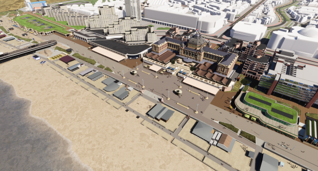 Renovatie Middenboulevard Artist Impression
