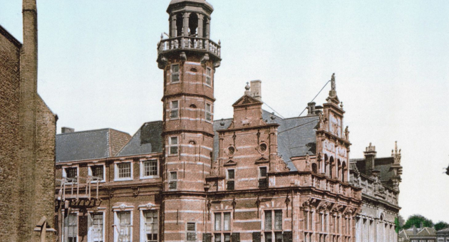 Het oude stadhuis van Den Haag 
