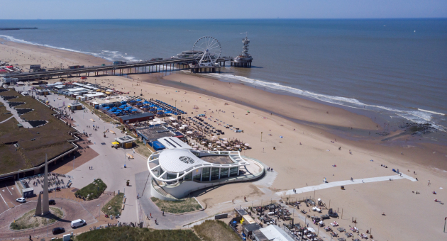 Witte paviljoen Scheveningen