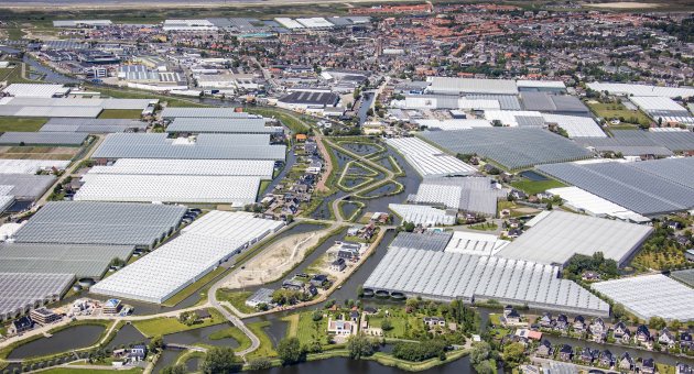 Luchtfoto gemeente Westland