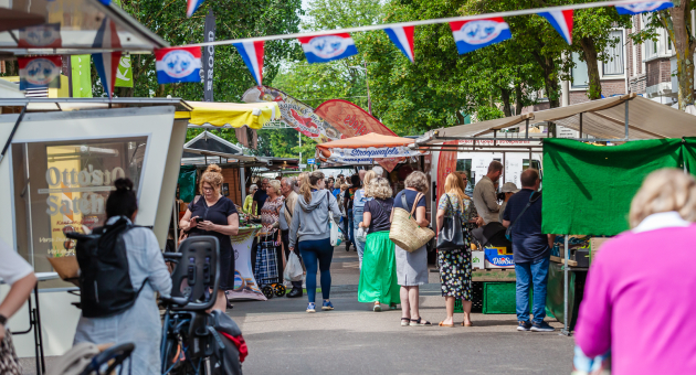 Wijkmarkt Stevinstraat