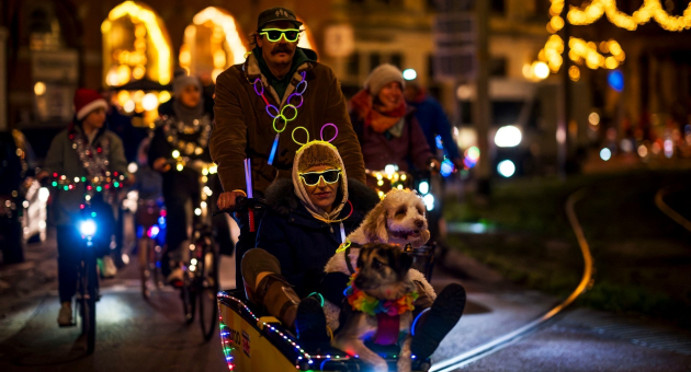 Haagse Fietslichtjesparade Valerie Kuypers