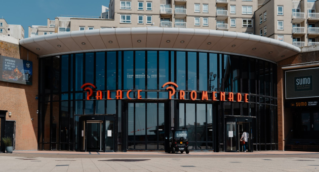 Palace Promenade Scheveningen ingang boulevard