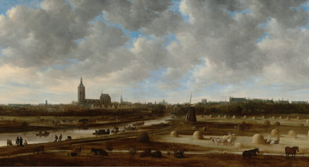 Gezicht op Den Haag - Jan van Goyen (1650-1651)