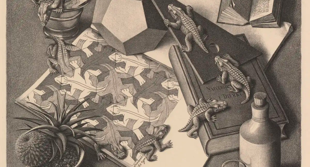 Reptielen Brieven vol Bewondering M.C. Escher