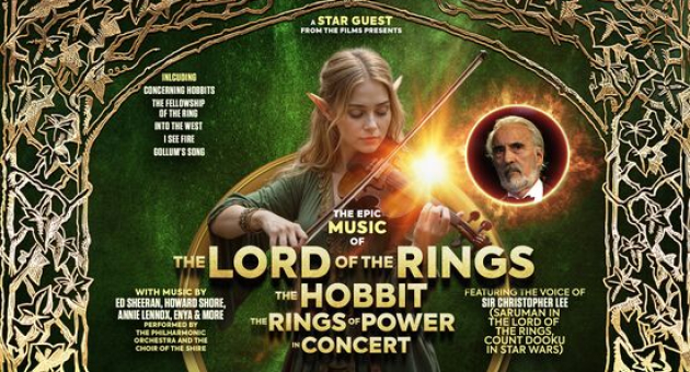 Poster The Lord of The Rings & The Hobbit in concert