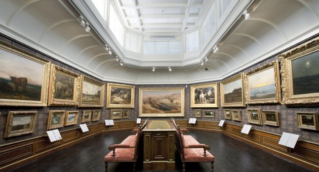 Expositieruimte van de Mesdag Collectie 