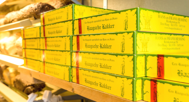 Bij de Haagse Bakkerij Hessing kan je terecht voor de Haagse Kakker