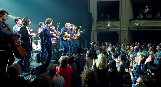 Koninklijke Schouwburg tijdens Crossing Border