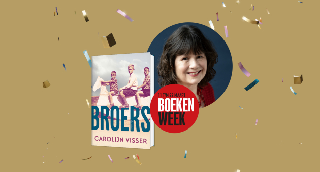 Portret van schrijver Carolijn VIsser