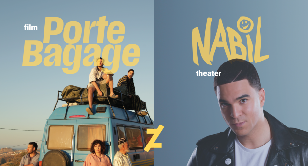 Poster film Porte Bagage en theater Nabil