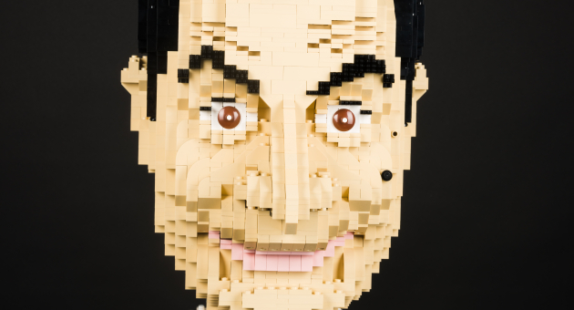 Mr Bean van Lego stenen 