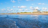 Kijkduin vanaf de zee
