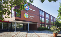 Vooraanzicht van Podium Noord 