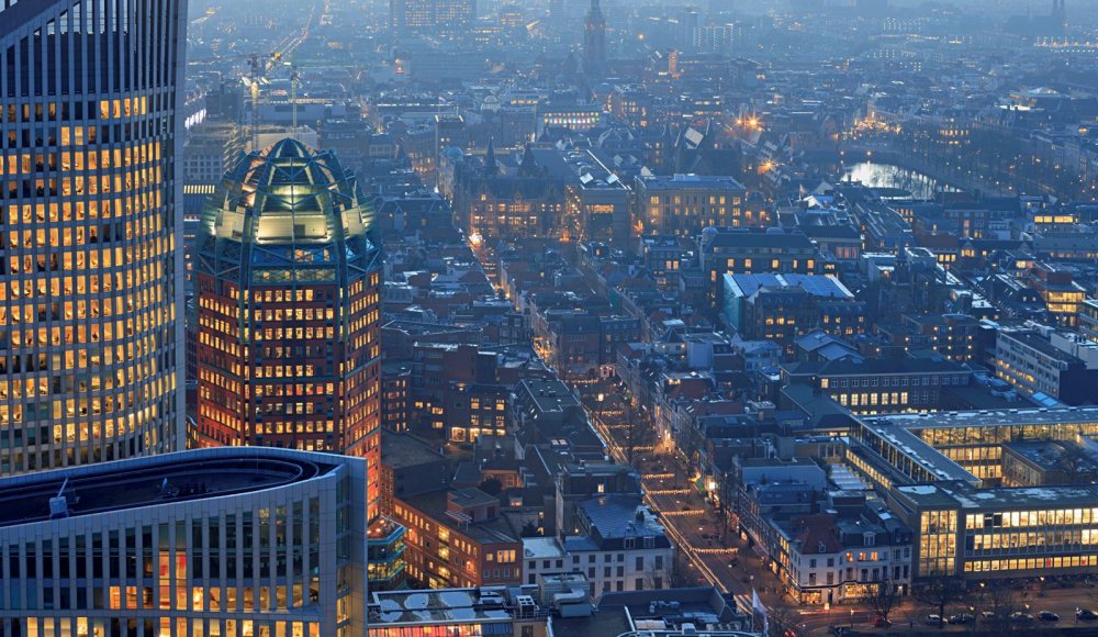 Den Haag vanuit de lucht gezien Den Haag vanuit de lucht gezien