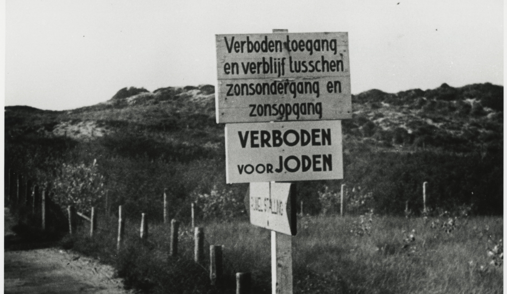 Verboden voor Jodenbord, 75 jaar Vrijheid Den Haag