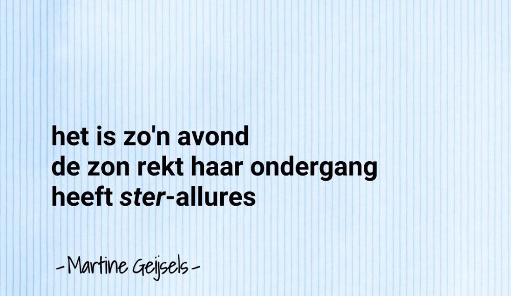 Martine Geijsels - allure Martine Geijsels - allure
