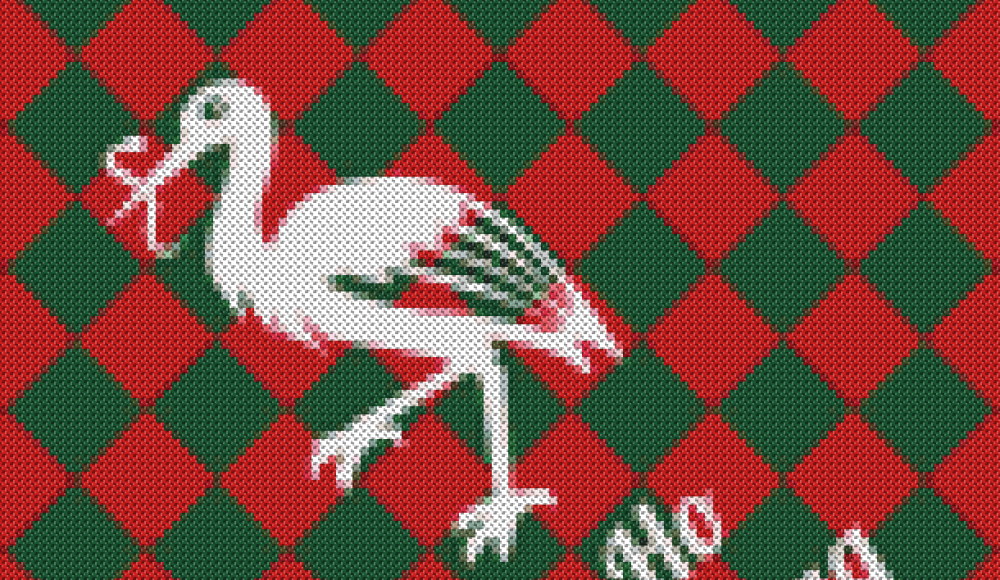 Haags borduurpatroon Kerst Haags borduurpatroon Kerst