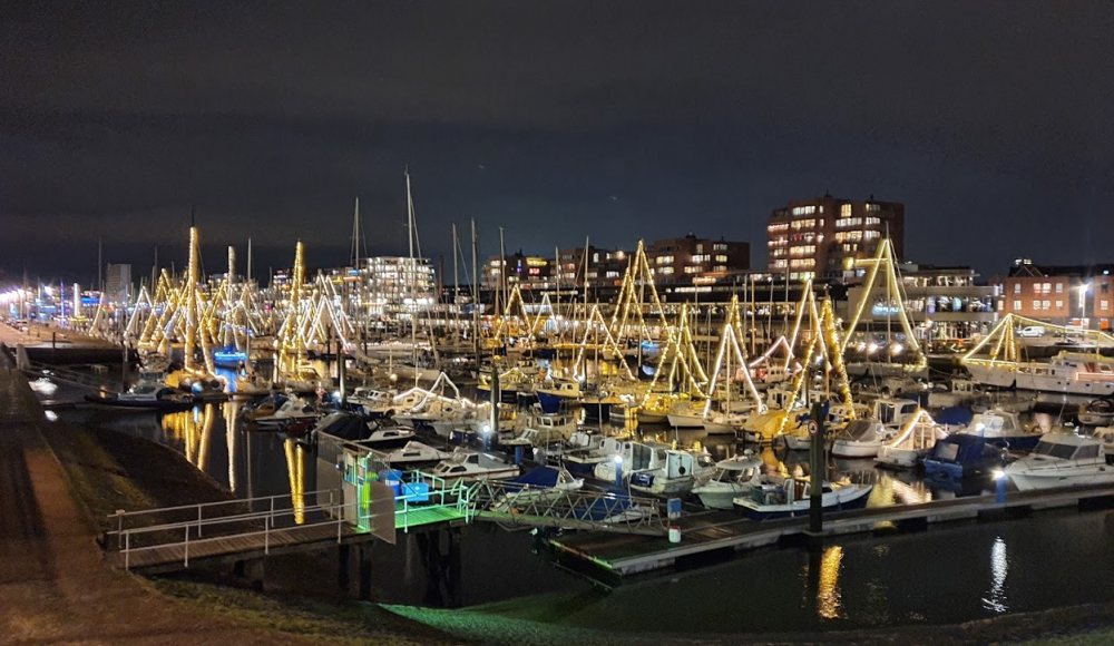 Scheveningen Haven in kersttijd Scheveningen Haven in kersttijd