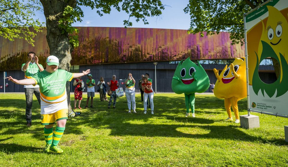 Kick-off Ricardo Egges opening tentoonstelling Sportcampus Zuiderpark Kick-off Ricardo Egges opening tentoonstelling Sportcampus Zuiderpark