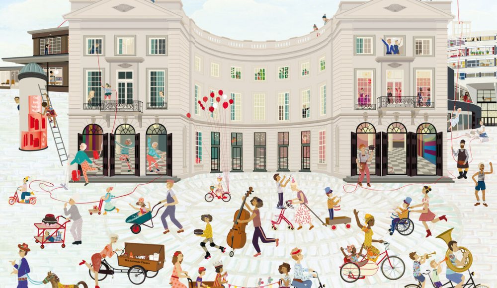 Puzzel Koninklijke Schouwburg HNT Puzzel Koninklijke Schouwburg HNT