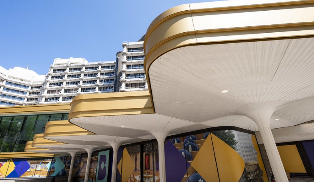 Gebouw van de Tweede Kamer aan de Bezuidenhoutsweg 
