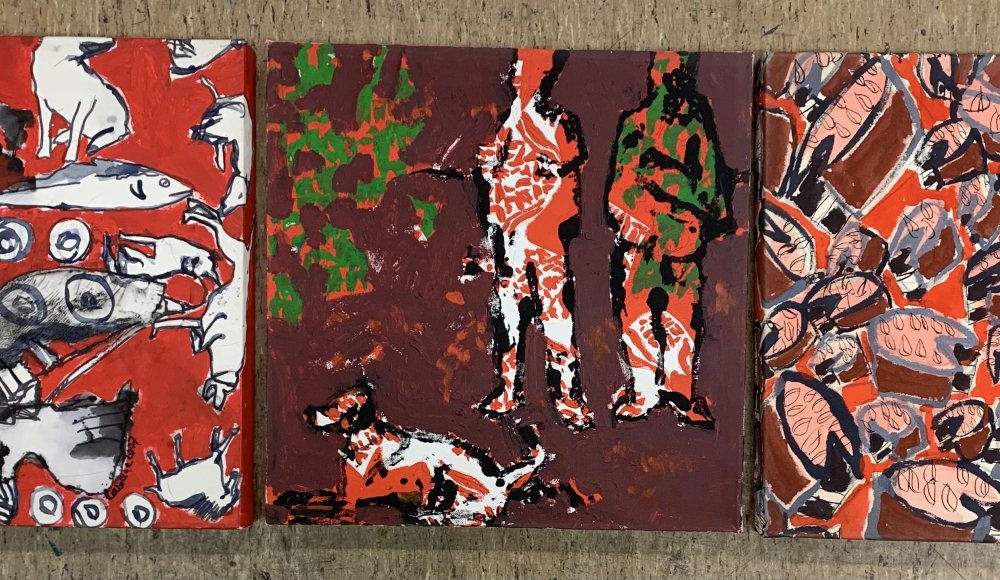 Kunstwerk Caroline Eier Kunstwerk Caroline Eier