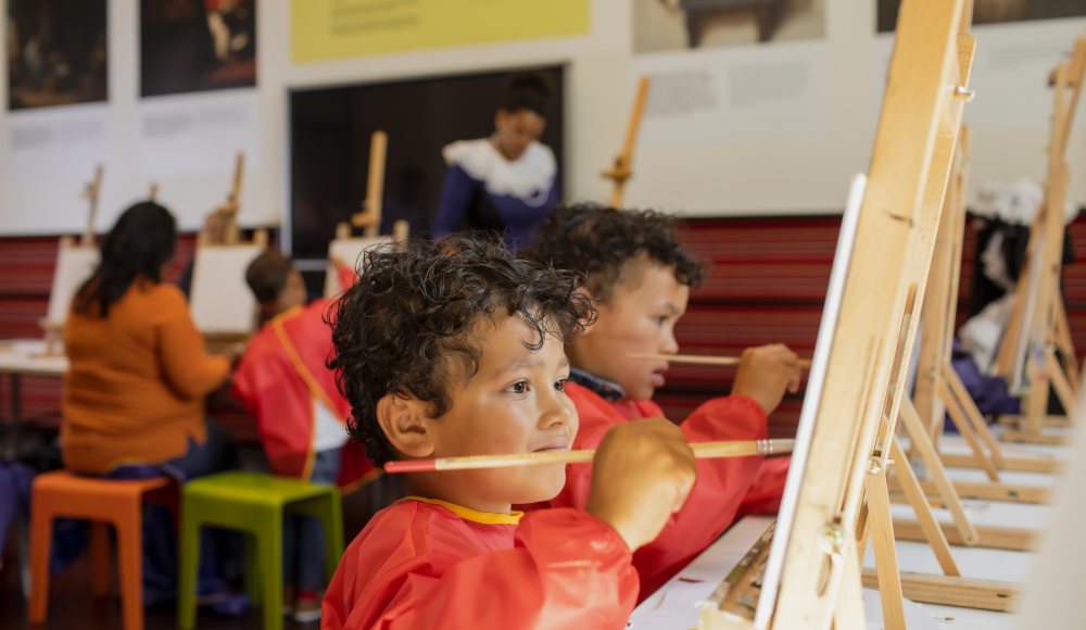Familie doe-tentoonstelling Hallo Vermeer Familie doe-tentoonstelling Hallo Vermeer