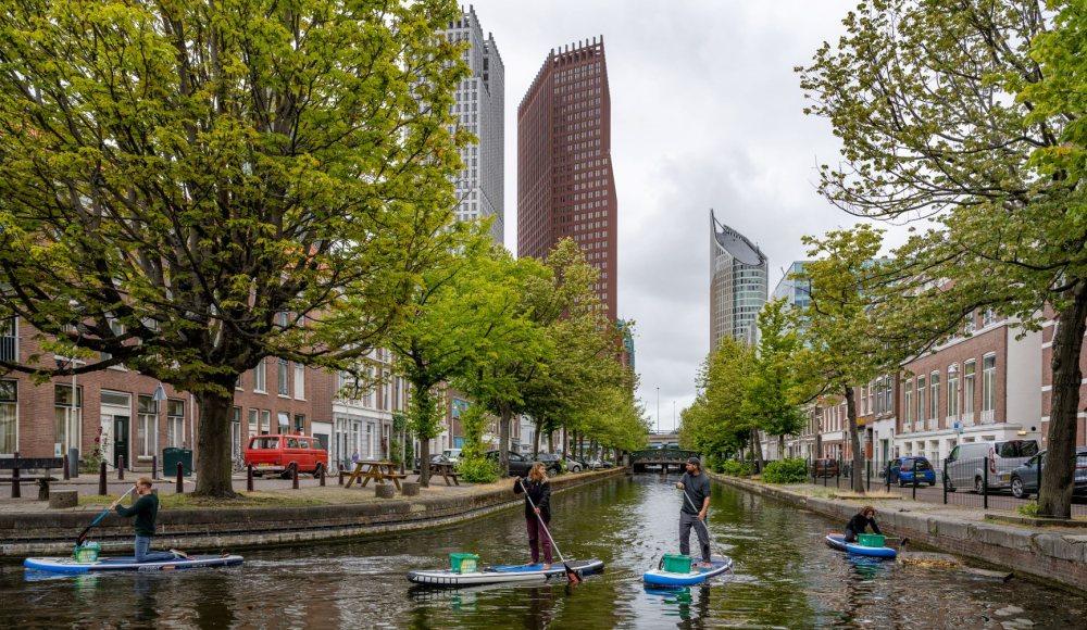 SUP actie Den Haag