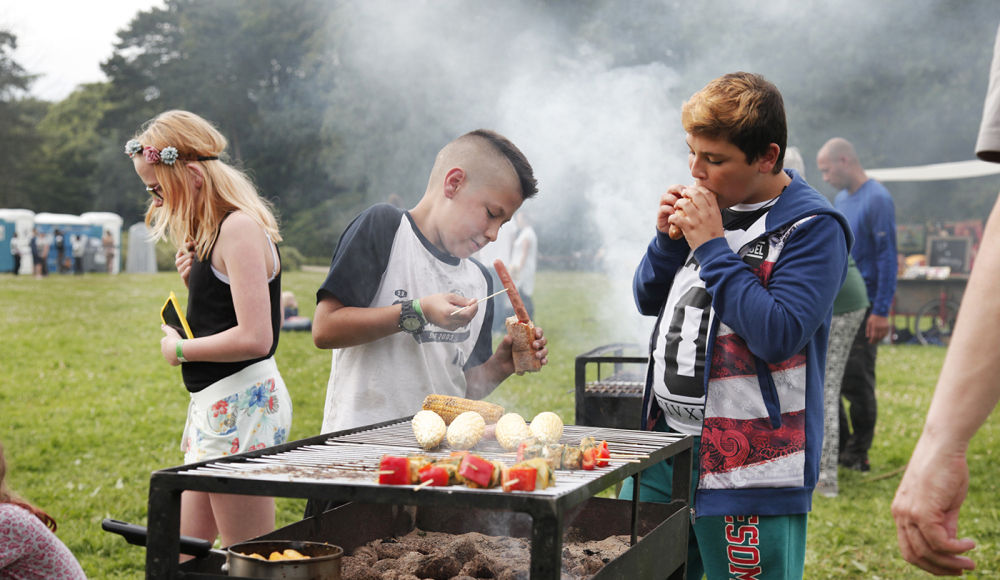 Buurtcamping BBQ