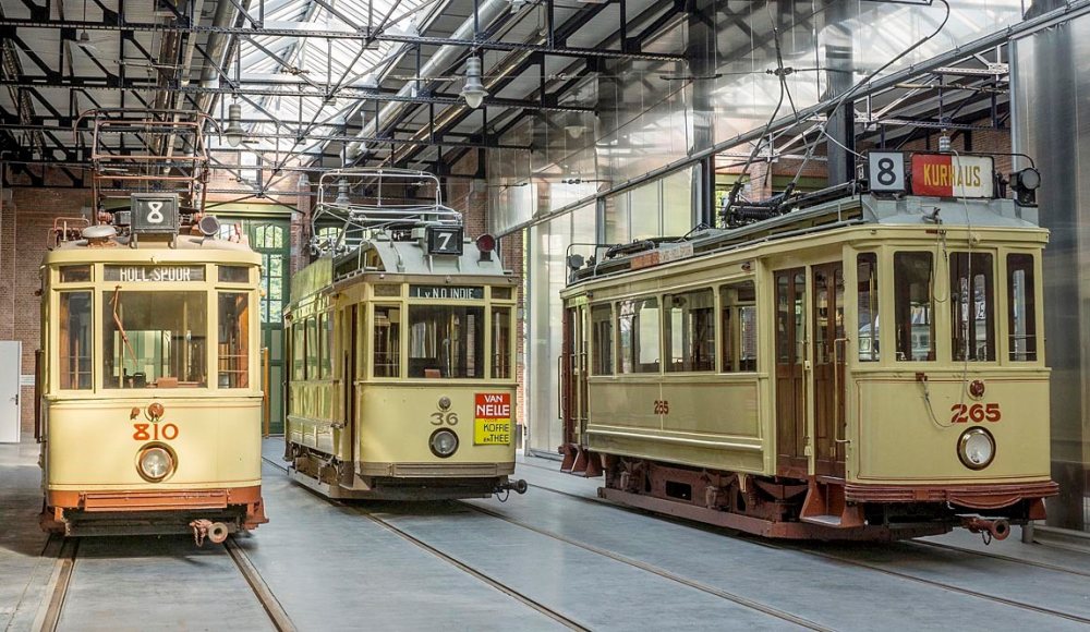 Historische tram Den Haag