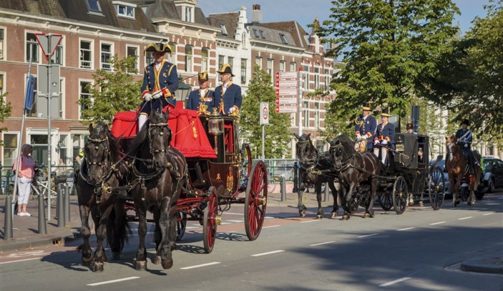 Koning ontvangt geloofsbrieven ambassadeurs