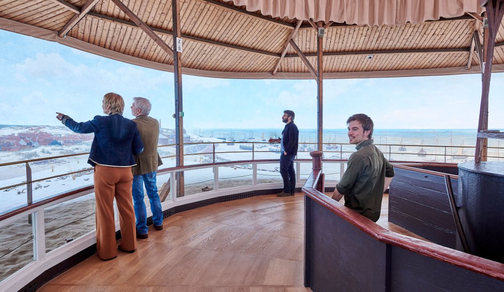 Museum Panorama Mesdag-Panorama met publiek