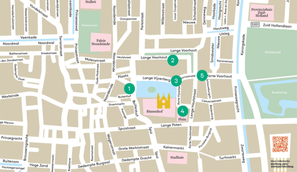 Plattegrond BlowUp Art Den Haag Plattegrond BlowUp Art Den Haag