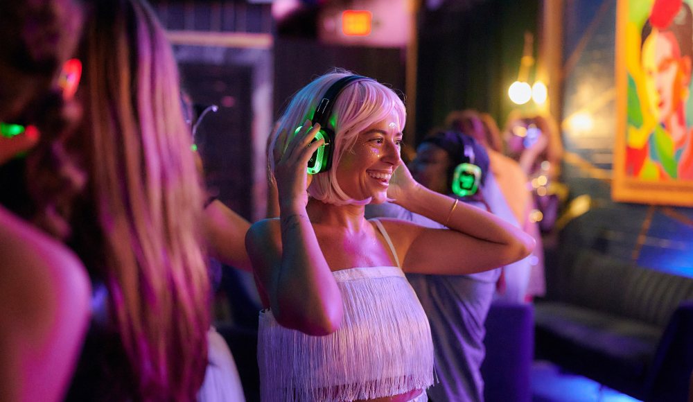 Silent Disco Grote Markt. Foto: Joenz Tucker Silent Disco Grote Markt. Foto: Joenz Tucker