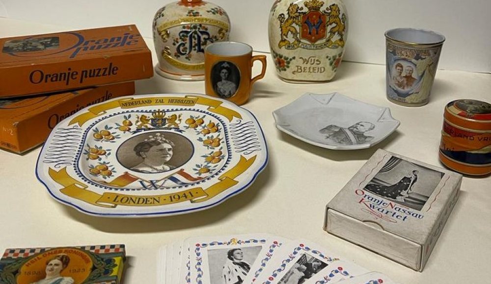 Enkele Oranje-memorabilia uit de Collectie Duivenvoorde Enkele Oranje-memorabilia uit de Collectie Duivenvoorde