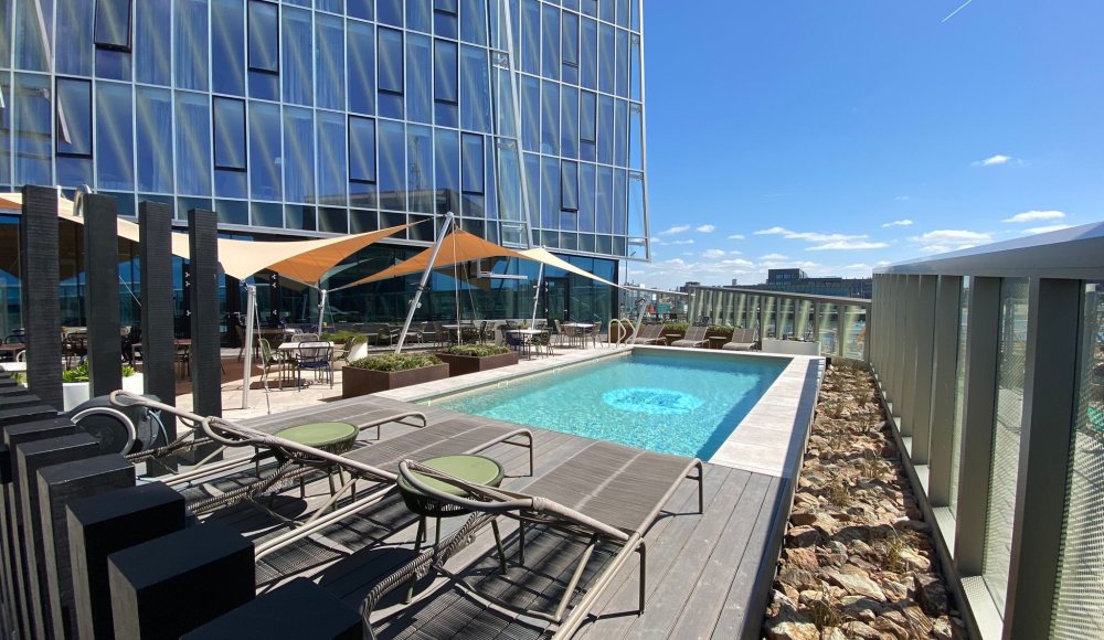 Inntel Hotels Den Haag Marina Beach buitenzwembad 2