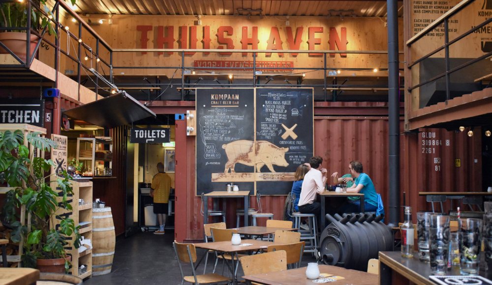Kompaan thuishaven en brewery