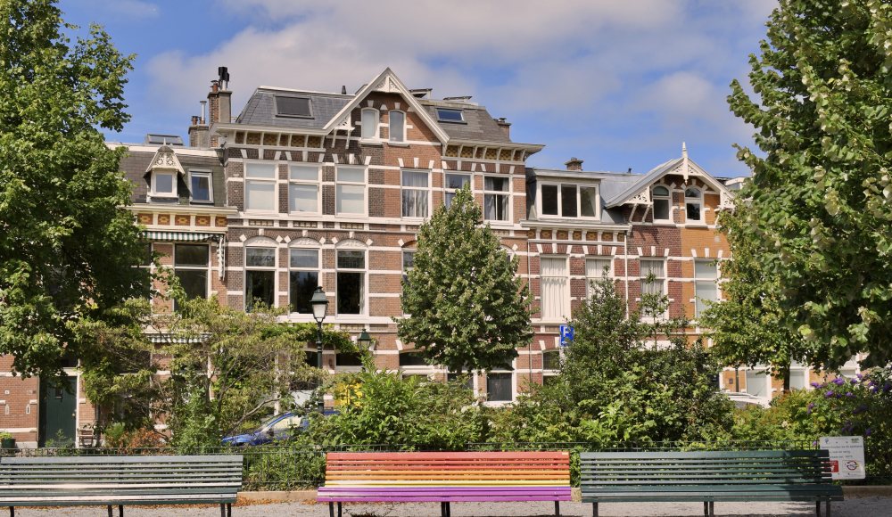 Koningsplein in het Regentessekwartier in Den Haag 