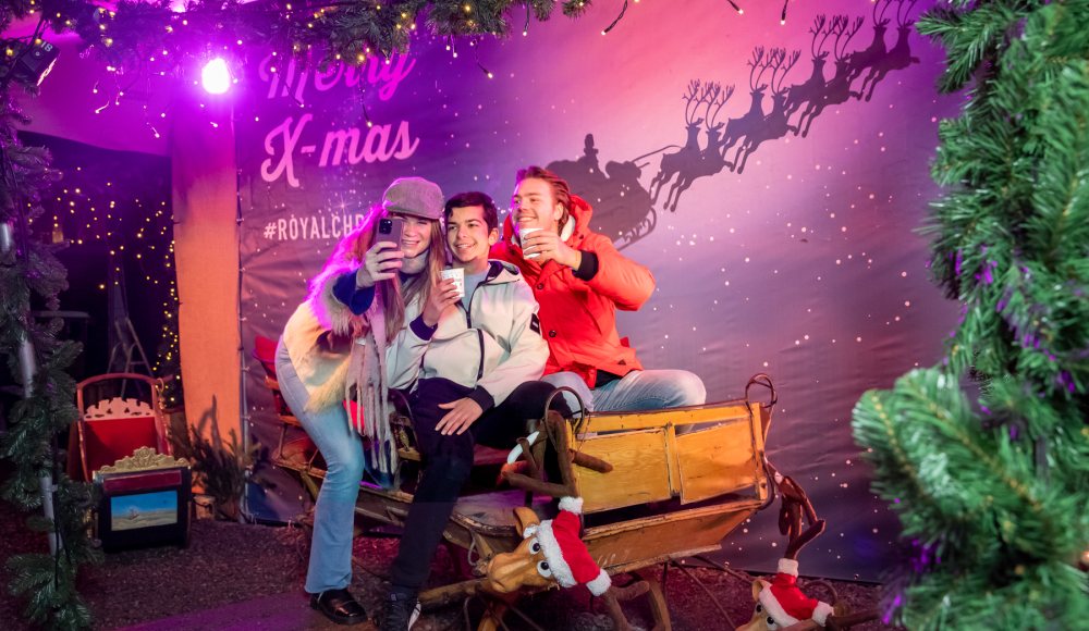 Royal Christmas Fair op Lange Voorhout in Den Haag