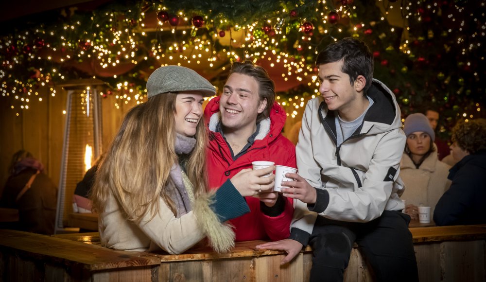 Royal Christmas Fair op Lange Voorhout in Den Haag