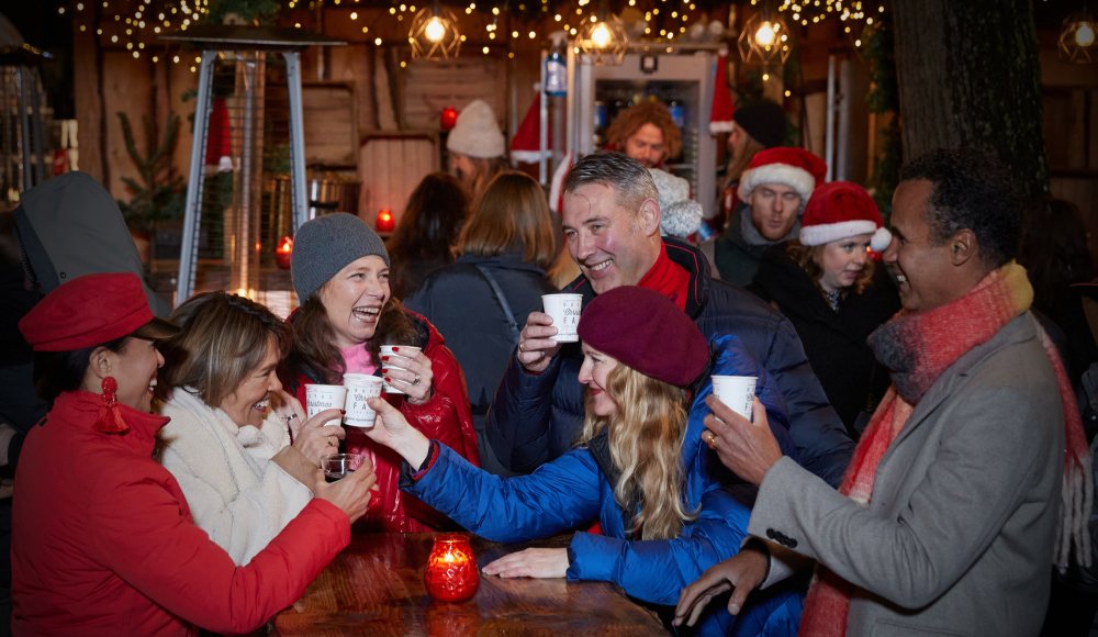 Royal Christmas Fair op Lange Voorhout in Den Haag
