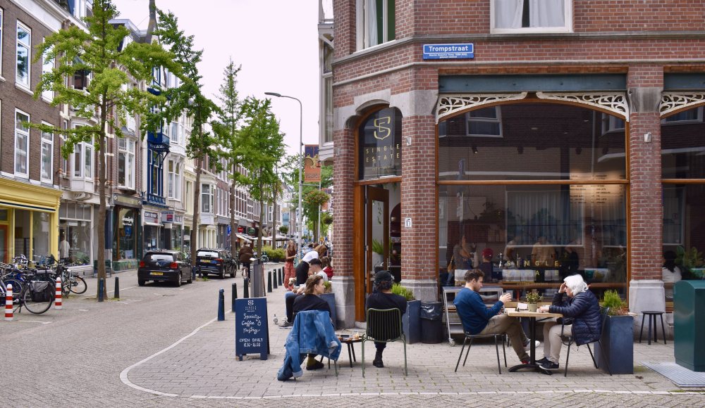 Single Estate Coffee Roasters Piet Heinstraat in Den Haag